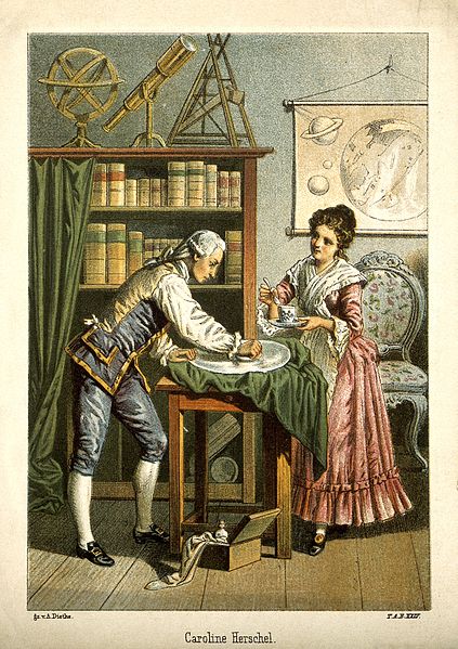 Sir_William_Herschel_and_Caroline_Herschel._Wellcome_V0002731