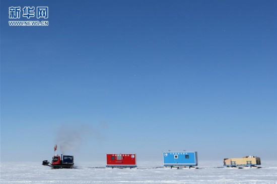 (图文互动)(1)昆仑队16名科考队员安全撤离南极冰盖高原