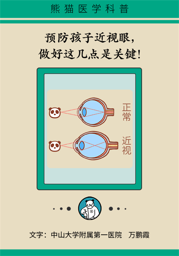 预防孩子近视眼,做好这六点是关键!