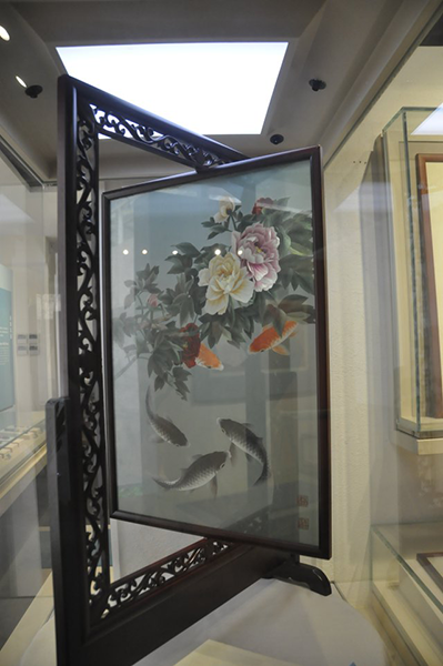 刺绣屏风1
