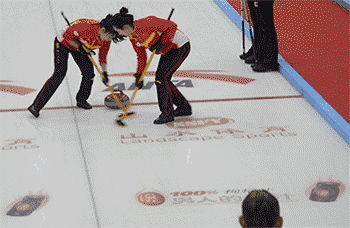 就我这物理成绩,今后就别想玩冰壶了